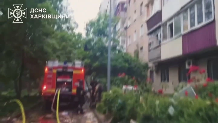 Massive aerial attack on Ukraine’s second-largest city kills 3