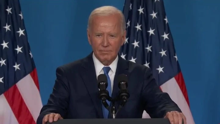 Biden says he is going to ‘complete the job’ despite calls to bow out