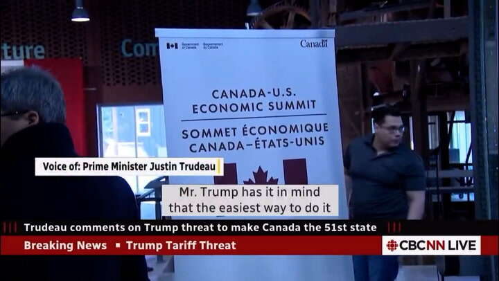 Trudeau caught on hot mic assessing Trump’s plan for Canada