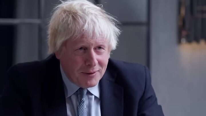 Boris Johnson appears confused as he confirms how many children he has