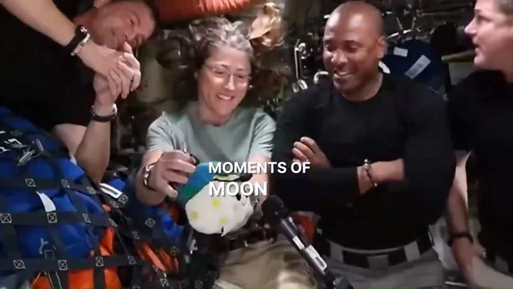 Moon joy! Nasa releases best moments from Artemis II’s trip