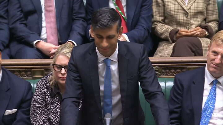 Sunak takes Sue Gray swipe at Starmer in heated PMQs