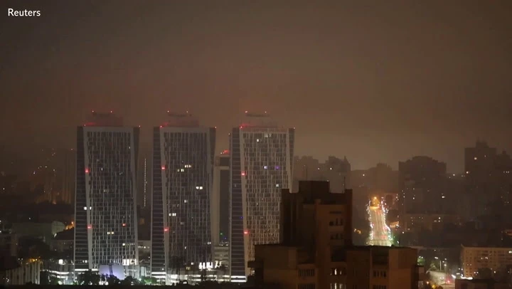Deadly missile and drone attacks hit Kyiv for second night