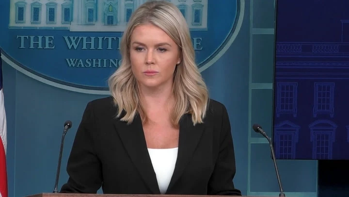 Watch: White House challenged over ‘no Epstein list’ declaration