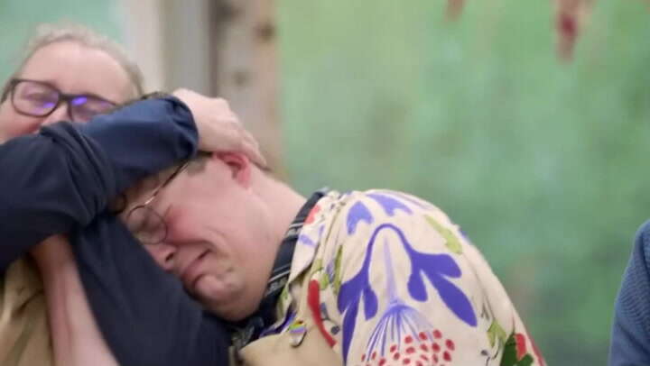 Bake Off contestant bursts into tears during week one results