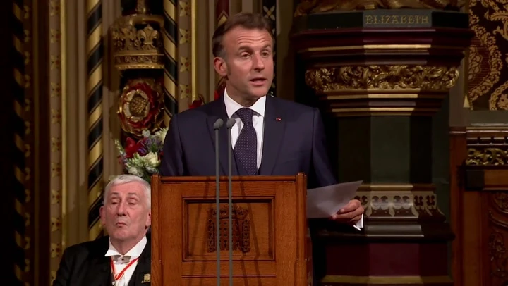 Macron says immigration is a ‘burden’ France and UK ‘must fix’