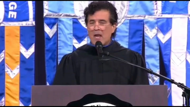 Music exec tells graduates booing AI to ‘deal with it’