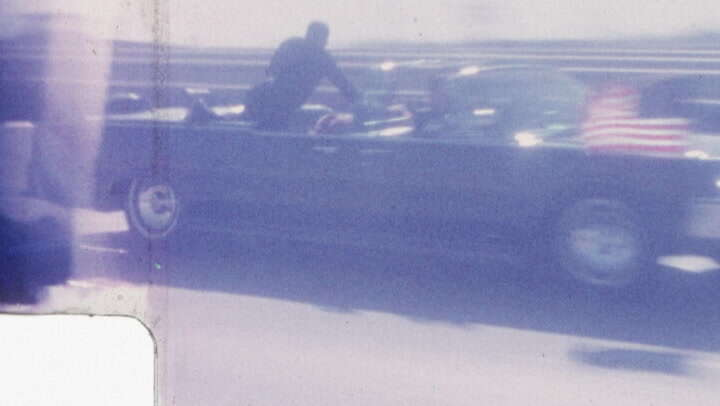 New footage shows chaotic moments after JFK assassination