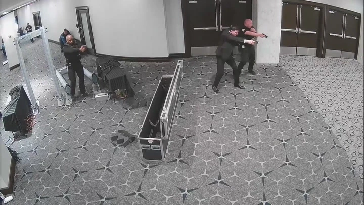 New video released of armed suspect storming correspondents’ dinner