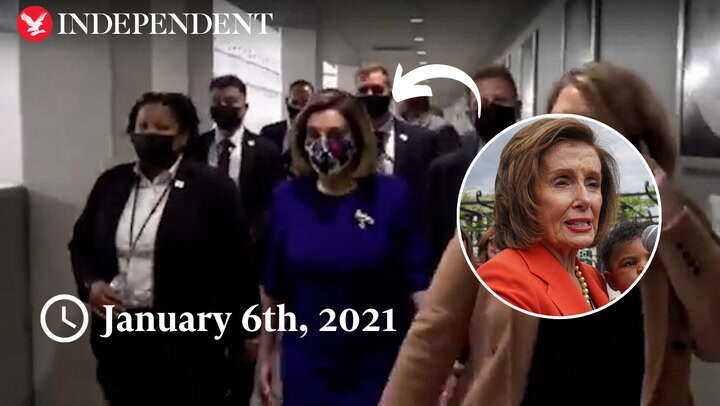 Pelosi’s anger with Trump after Jan 6 insurrection seen in new footage