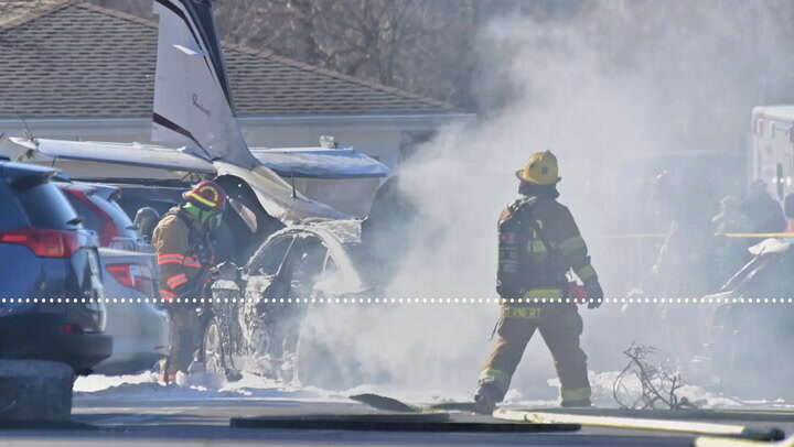 Lancaster plane crash final moments captured on air traffic control