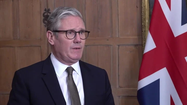 Starmer says whole country ‘stands with Liverpool’ after parade crash