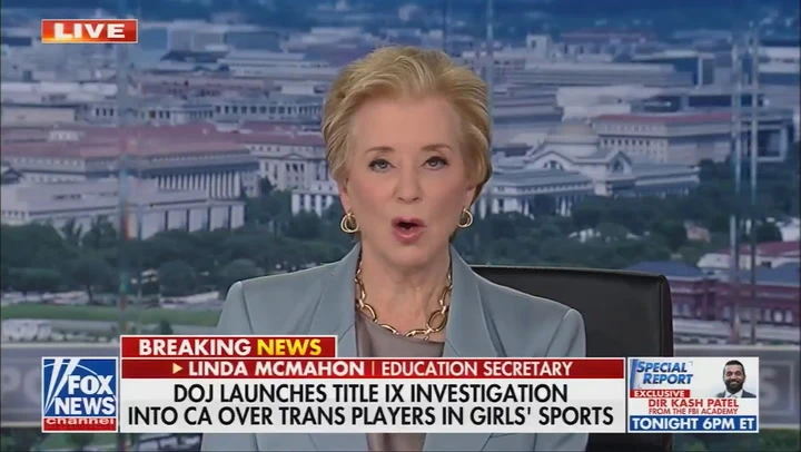 McMahon makes claim Riley Gaines would’ve won if not for trans swimmer