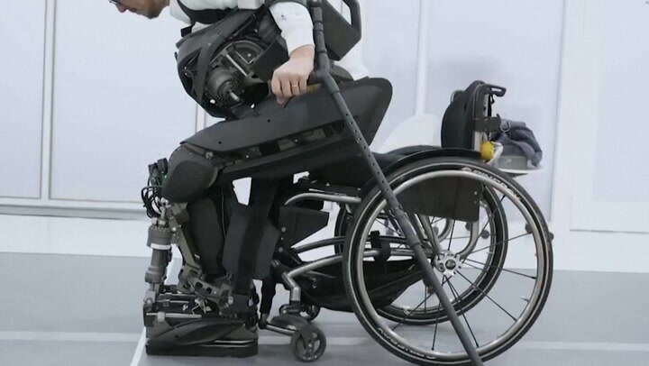 New ‘iron man’ suit allows paralysed patients to walk and climb stairs