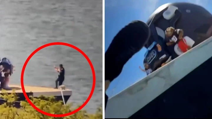 Cleveland Browns videographer falls in Lake Erie
