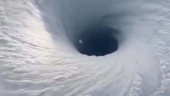 Video of passenger plane flying over Hurricane Melissa is debunked