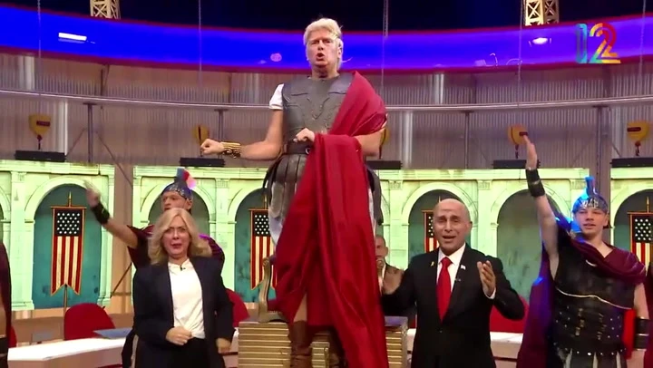 Trump portrayed as McDonald’s-loving Roman emperor in Israeli comedy