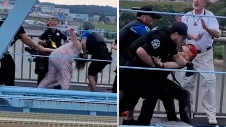 Kentucky cops beat protesters demonstrating against ICE