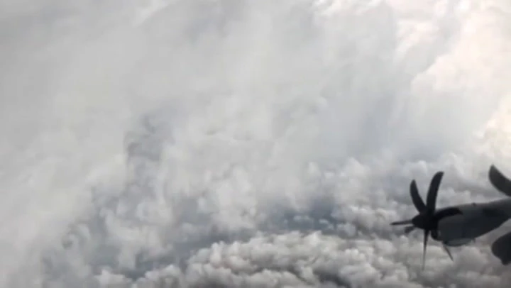 Hurricane Melissa: Storm hunters capture incredible footage inside eye
