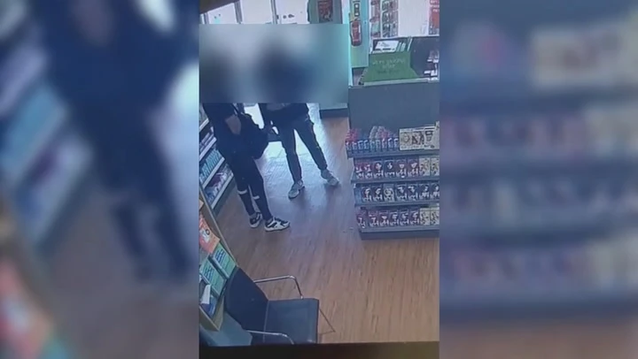 Shoplifters raid pharmacies for medical supplies in shocking CCTV