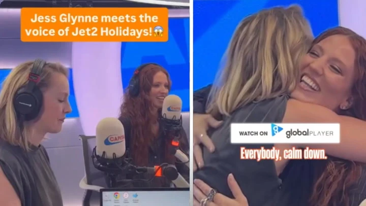 Jess Glynne finally meets Jet2 voiceover artist