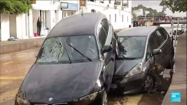 Torrential rain hits Spain’s Cadaques days after Valencia floods