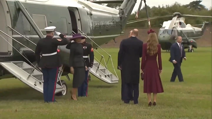 Trump’s three words to Princess Kate upon arrival for state visit