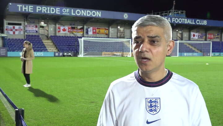 Sadiq Khan is ‘tackling’ homelessness with charity football game