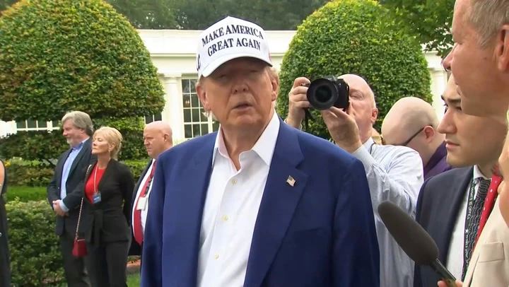 Trump threatens to withhold funds from California wildfire victims