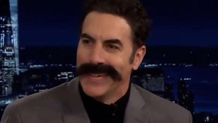 Sacha Baron Cohen brings back Borat to roast Trump