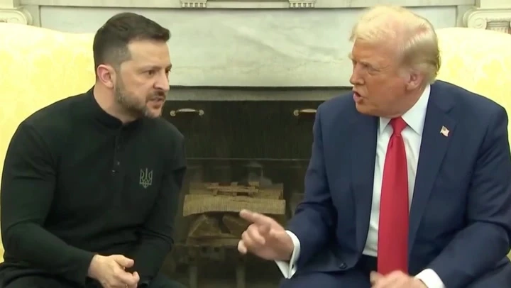 How Trump and Zelensky’s chaotic first White House meeting played out
