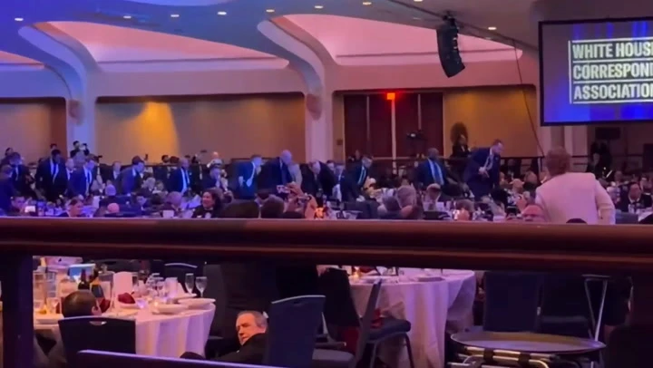 Independent captures panic inside ballroom at Washington shooting