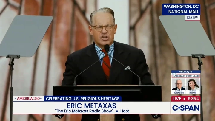 MAGA speaker suggests it was God’s plan for Trump to build ballroom
