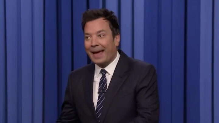 Jimmy Fallon roasts Donald and Melania Trump’s return to White House