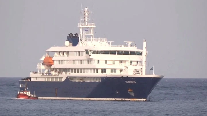 Passenger on hantavirus cruise ship says atmosphere ‘relatively good’