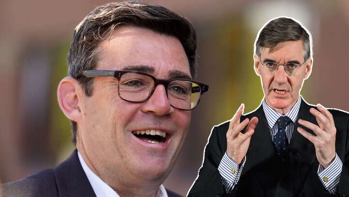 Andy Burnham revels in moment Rees-Mogg loses seat at general election