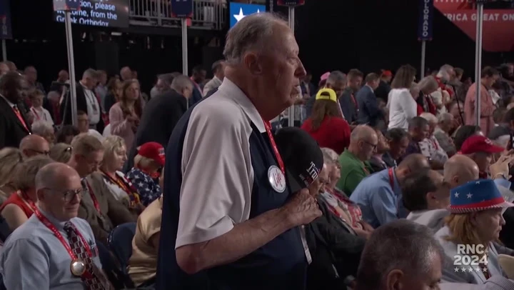 RNC goes silent as room prays for victims of Trump rally shooting