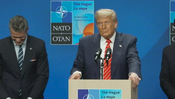 Trump responds to NATO head’s ‘daddy’ remark: ‘I think he likes me’