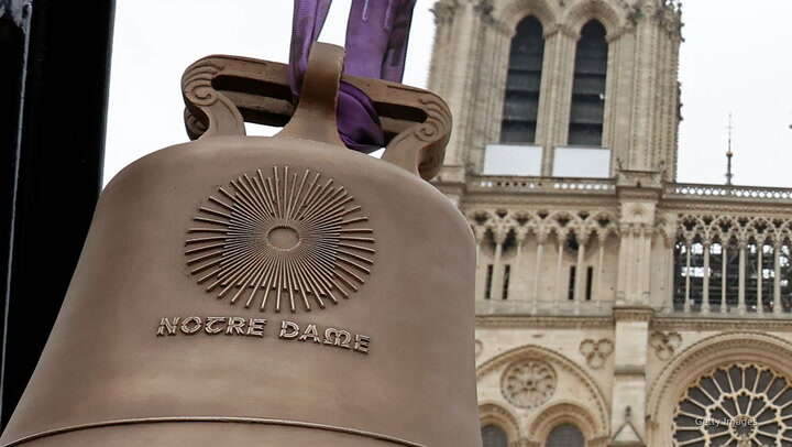 Notre Dame bells ring for first time since devastating 2019 fire