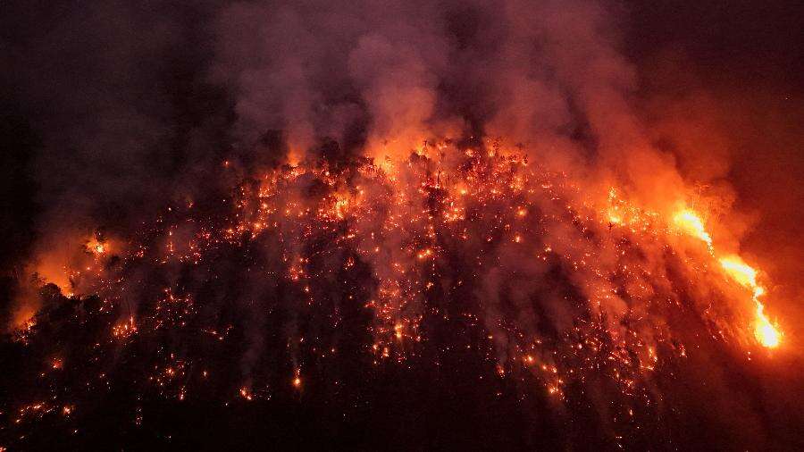 PF diz que há indícios de 'ações coordenadas' em incêndios ambientais