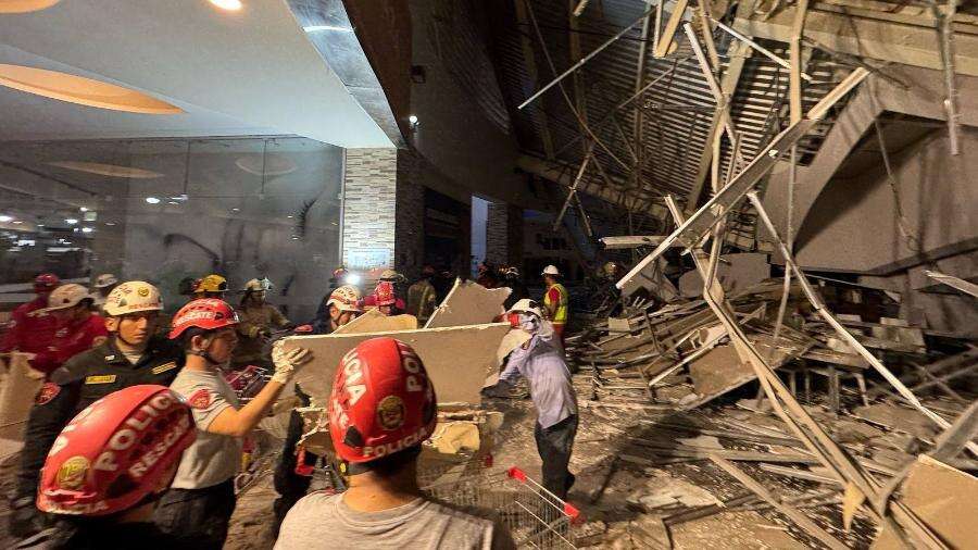 Teto de shopping desaba no Peru, deixa 3 mortos e mais de 70 feridos