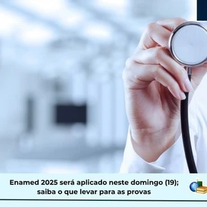 Enamed 2025: mais de 96 mil farão exame no domingo (19)