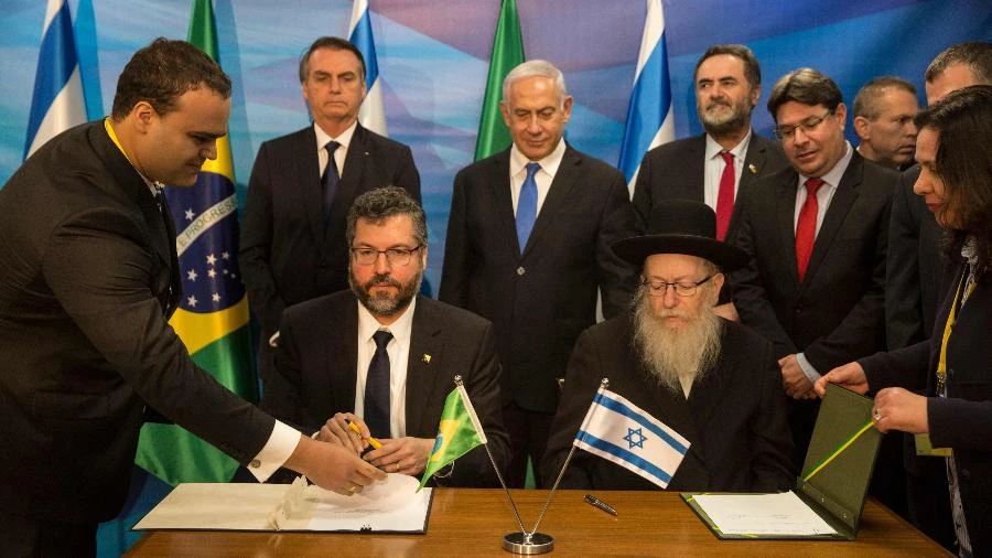Em meio à guerra, Congresso promulga acordo do governo Bolsonaro com Israel