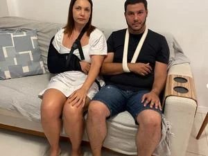 'Brinquedo continuou funcionando', diz homem que sofreu acidente em parque