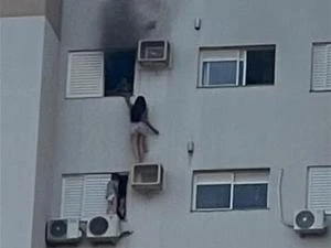 Crossfiteira que salvou família de incêndio tem melhora, mas segue intubada