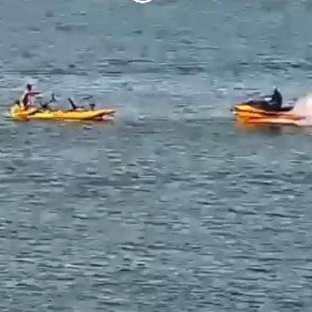 Jet ski atropela embarcação com adolescentes no lago Paranoá, em Brasília