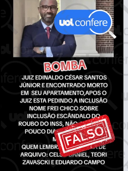 Juiz encontrado morto não atuava no caso do INSS nem incluiu irmão de Lula