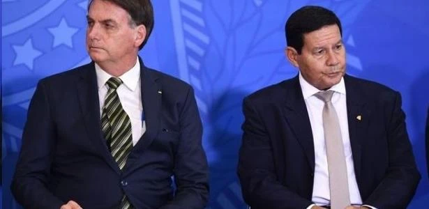 Capitão e Mourão não discutem! Nem se falam...