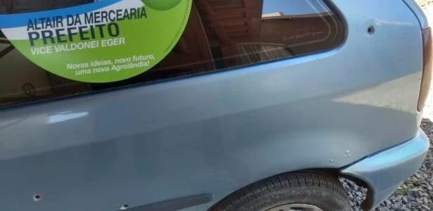 Candidato a prefeito escapa de tiros em SC e fala em abandonar candidatura
