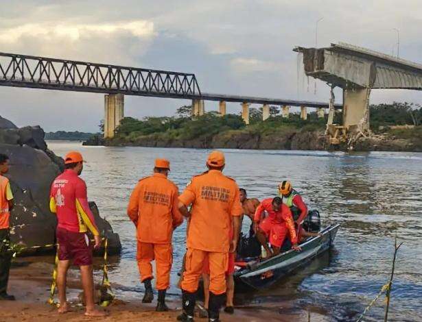 Bombeiros do Maranhão confirmam quatro mortes em queda de ponte; 13 pessoas seguem desaparecidas